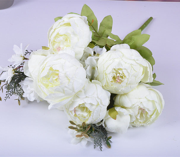 Artificial European-style Peony Flowers