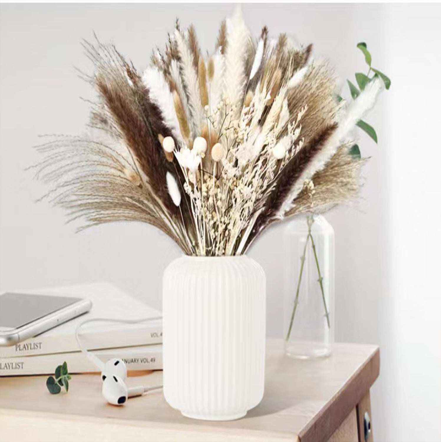 Dried Reed Flower Ornaments
