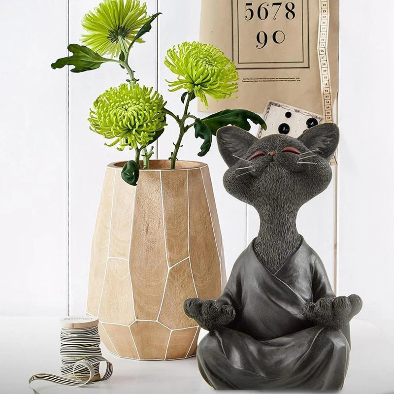 Cat Crafts Meditation Ornaments