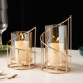 Wrought Iron Candle Holders