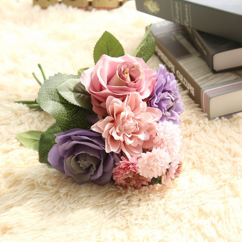 Artificial Dahlia Rose