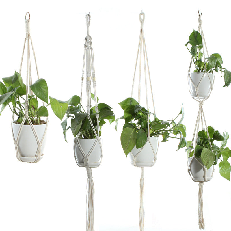 Cotton Rope Indoor Plant Hanger