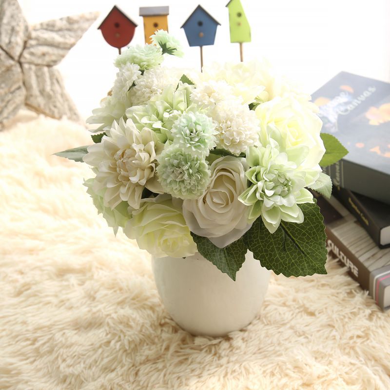 Artificial Dahlia Rose