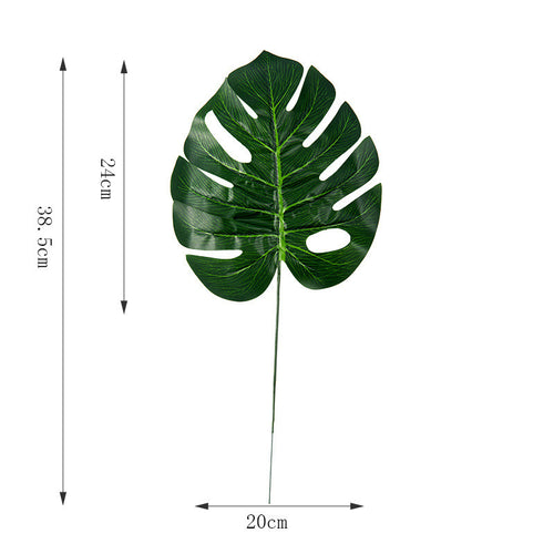 Artificial Green Turtle Leaves