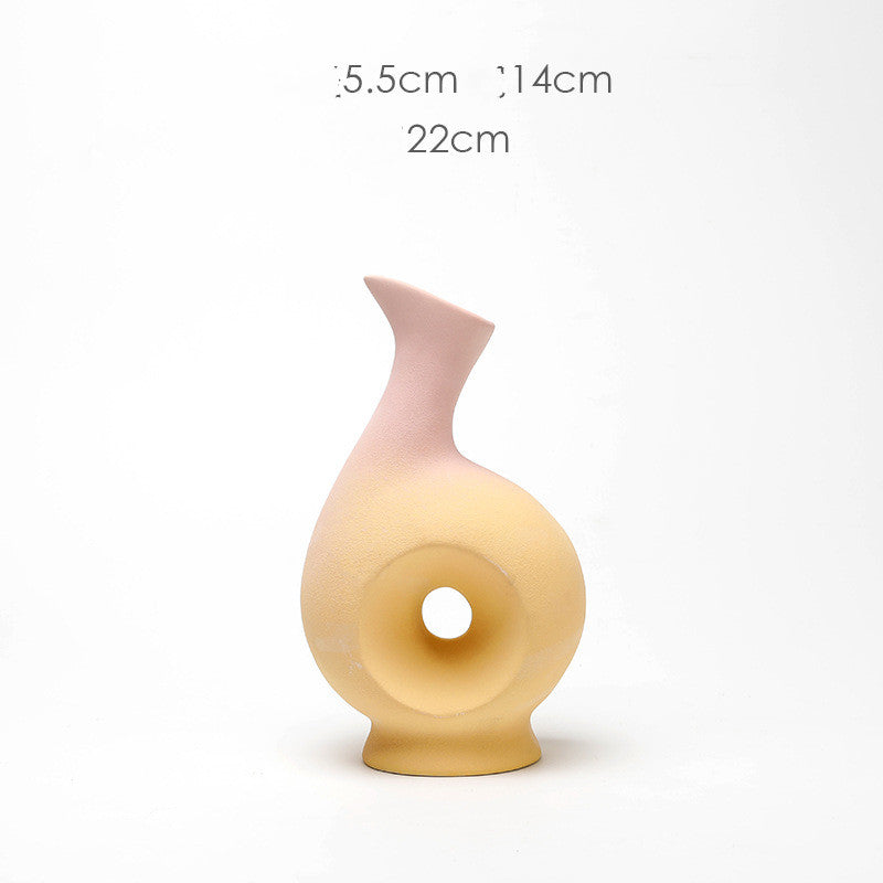 Floral Ceramic Vase
