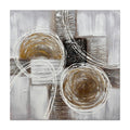 Modern Brown And Black Oil Painting