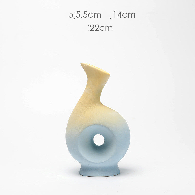 Floral Ceramic Vase