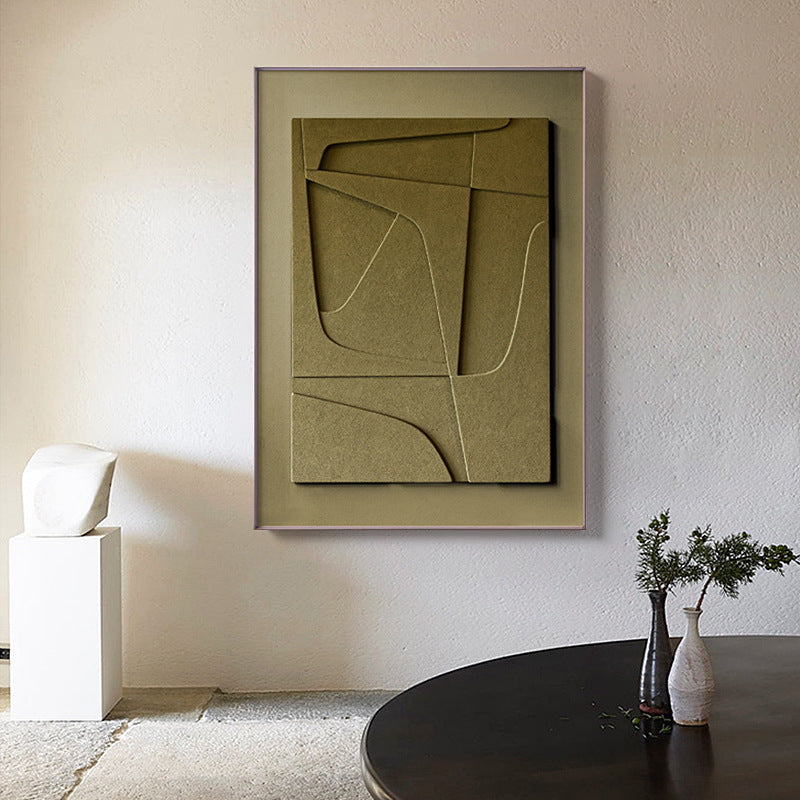 Three-dimensional Abstract Geometric Painting