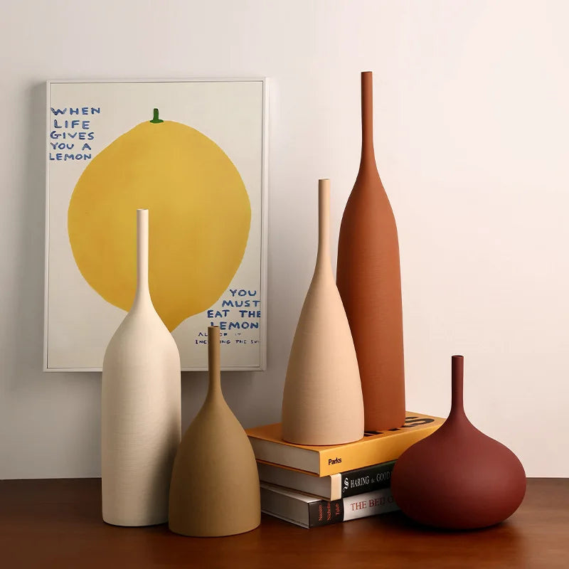 Nordic Minimalist Morandi Vase