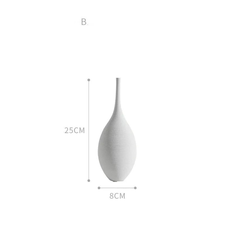 Nordic Minimalist Morandi Vase