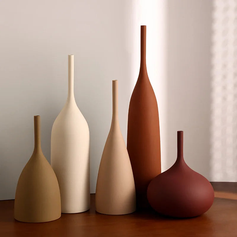 Nordic Minimalist Morandi Vase