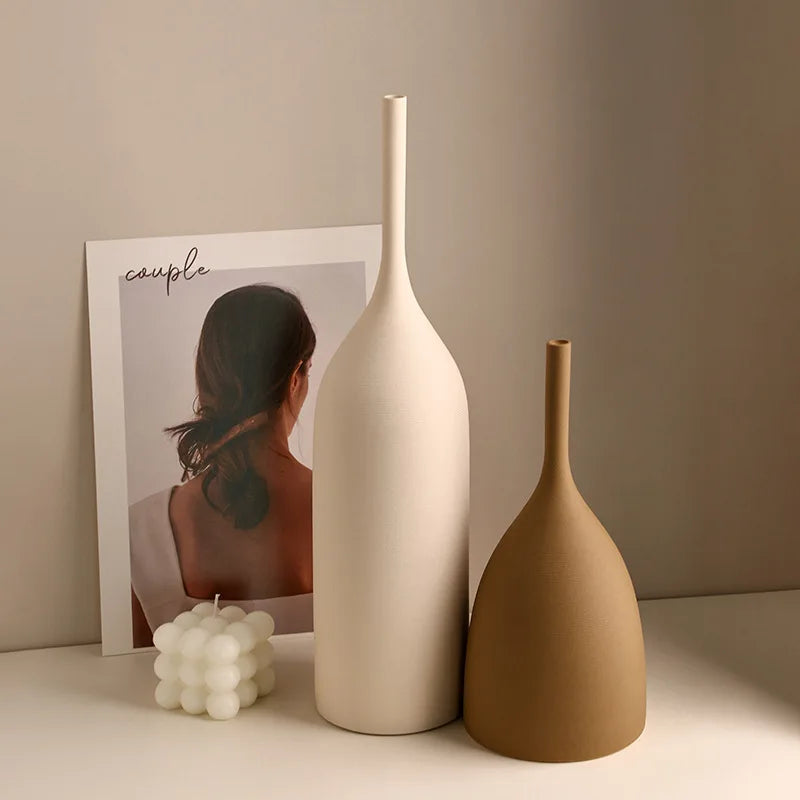 Nordic Minimalist Morandi Vase
