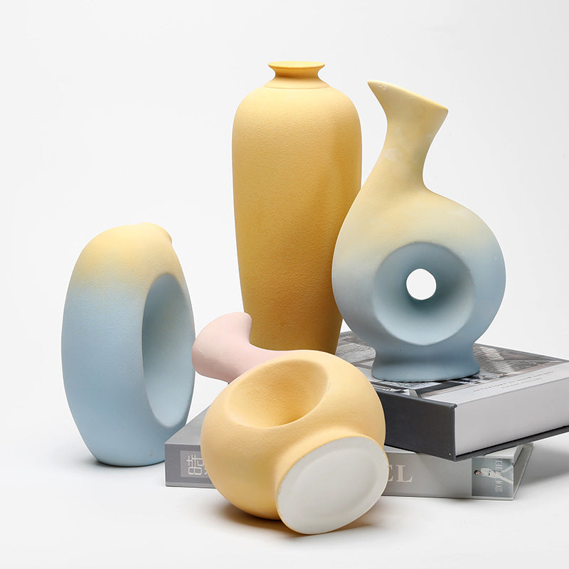 Floral Ceramic Vase
