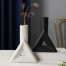 Geometric & Minimalist Ceramic Vase