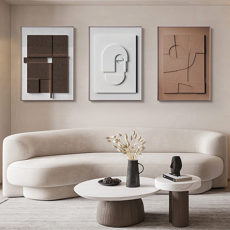 Three-dimensional Abstract Geometric Painting
