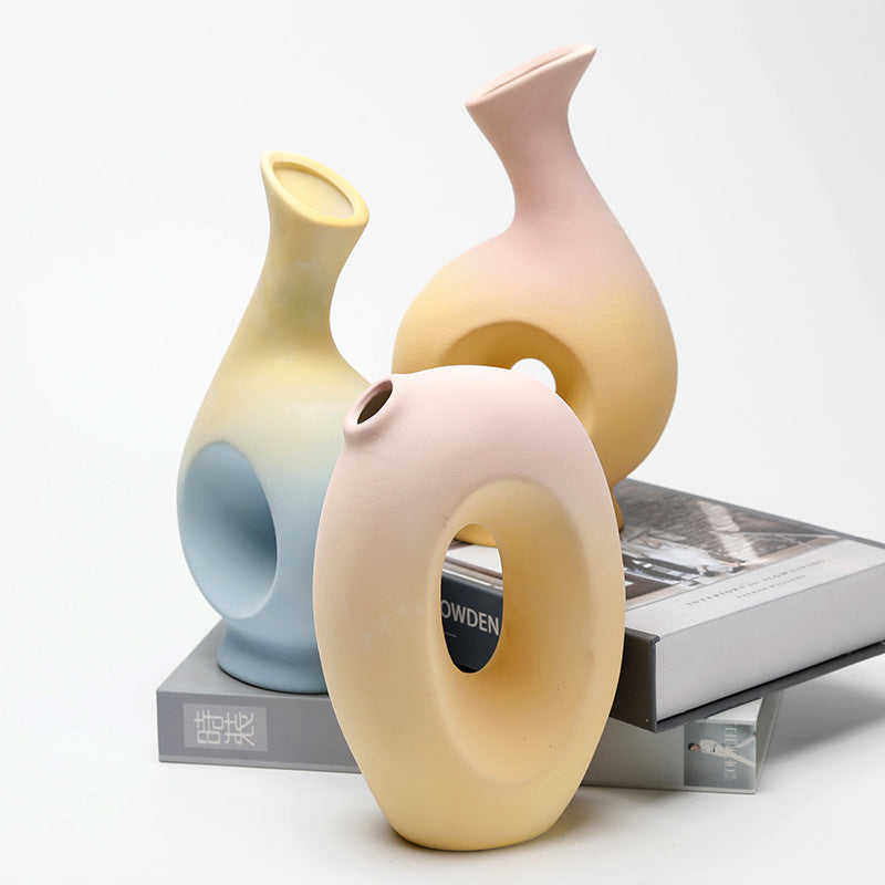 Floral Ceramic Vase